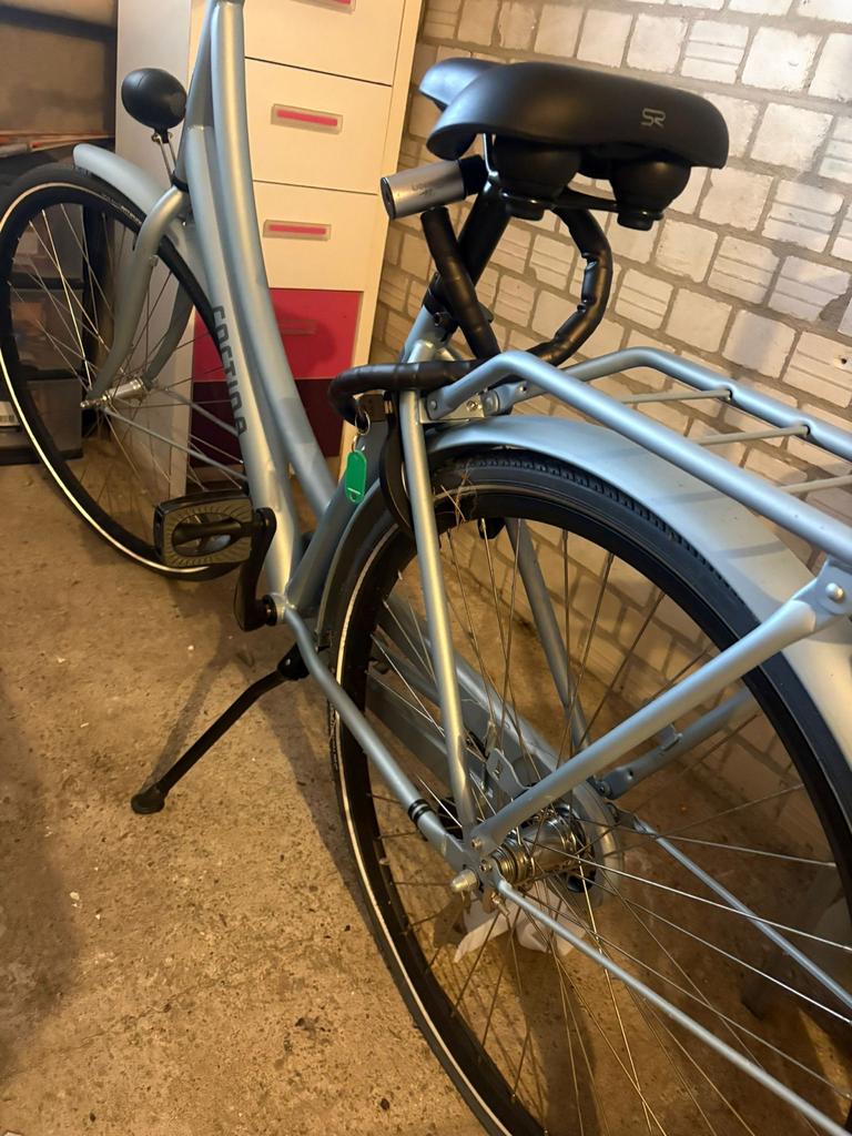 Cortina fiets met slot - Achterband zacht, Ophalen of Verzenden, Gebruikt, Overige merken