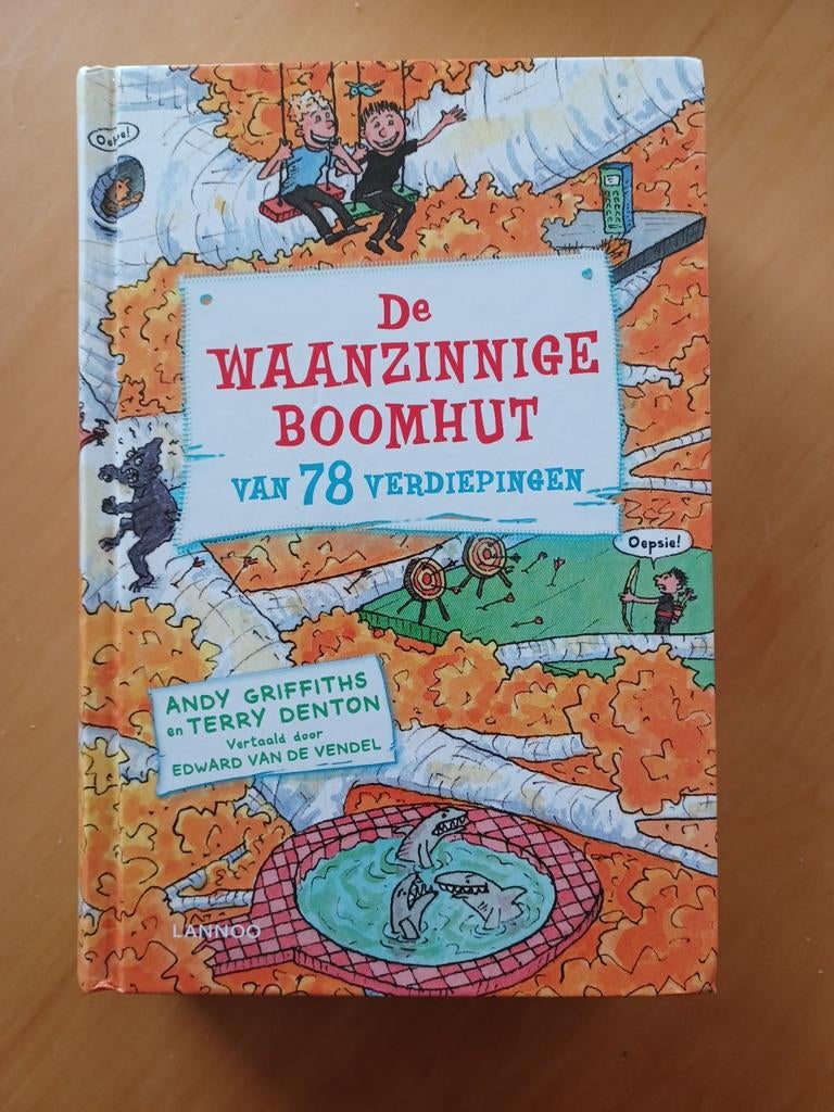 Terry Denton - De waanzinnige boomhut van 78 verdiepingen, Terry Denton; Andy Griffiths, Fictie algemeen, Ophalen of Verzenden
