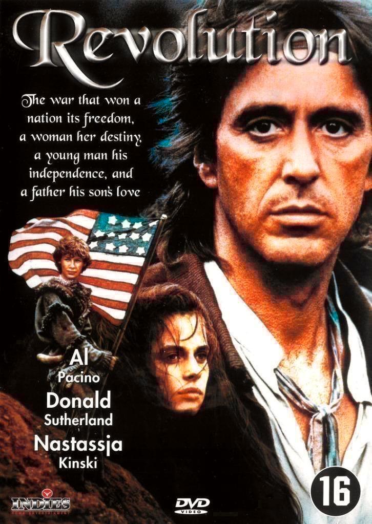 Revolution (Al Pacino / 1985), Cd's en Dvd's, Dvd's | Klassiekers, Zo goed als nieuw, Actie en Avontuur, 1980 tot heden, Vanaf 16 jaar