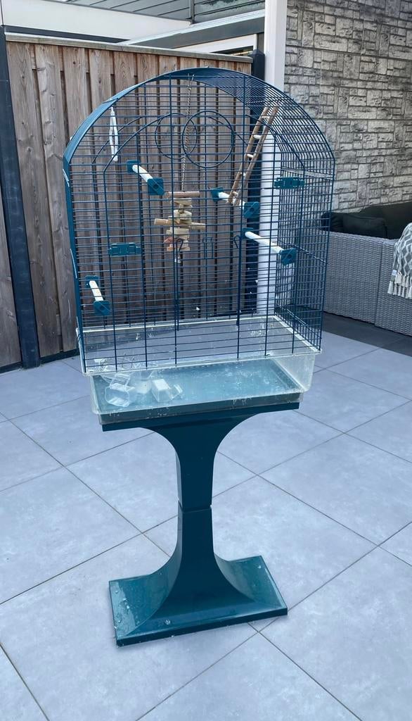 Vogel kooi, Dieren en Toebehoren, Vogels | Hokken en Kooien, Ophalen of Verzenden, Zo goed als nieuw, Metaal, Vogelkooi