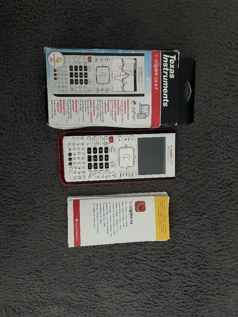 Ti-nspire CX II-T, Diversen, Rekenmachines, Ophalen