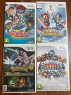 Wii Games: Beyblade, Mario & Sonic, Pokémon, Skylanders, Avontuur en Actie, Gebruikt, 1 speler, Eén computer