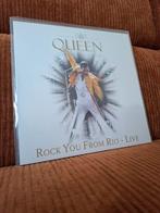 LP Queen - Rock You From Rio - Live, Ophalen of Verzenden, Zo goed als nieuw, 12 inch, Poprock