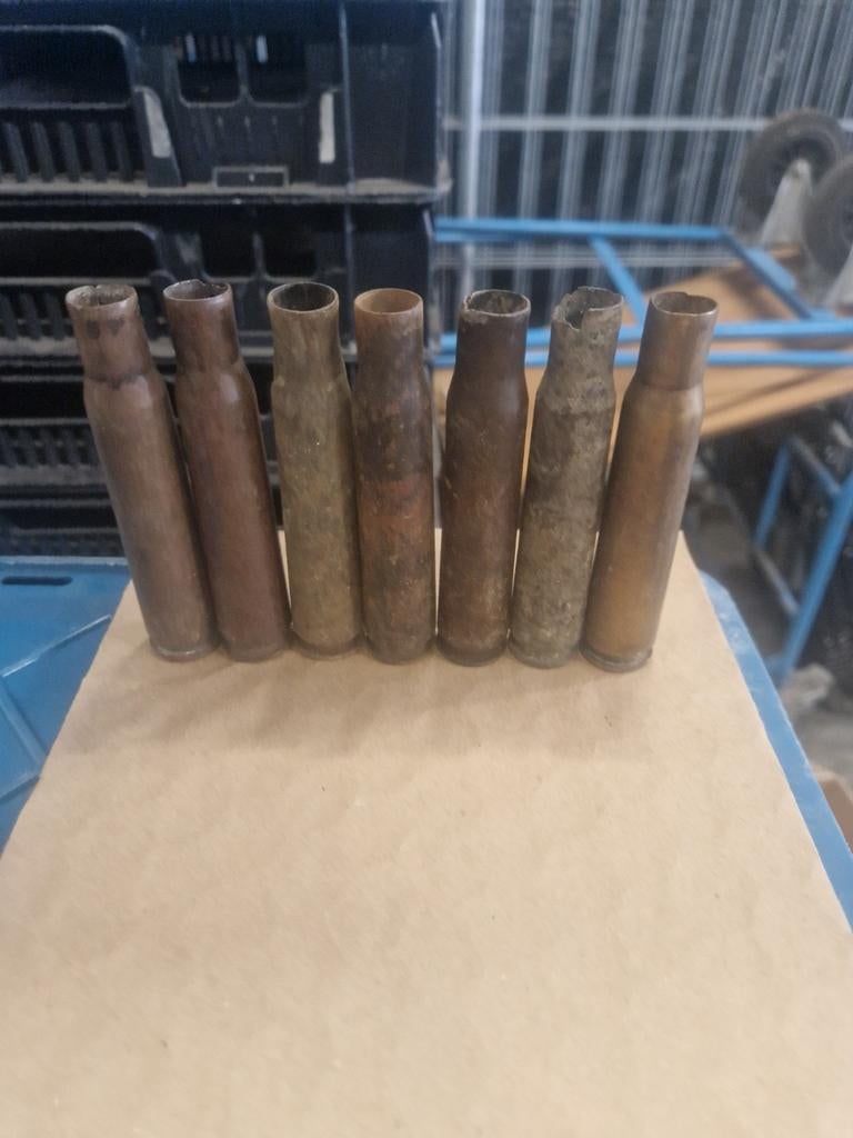 Lege hulzen .50, Ophalen of Verzenden, Landmacht, Amerika, Hulzen of Bodemvondsten