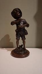 Zwaar bronzen beeld 3,5 kg 38 hoog, Antiek en Kunst, Ophalen of Verzenden, Brons