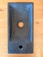 Natuursteen fontein/waskom met kraangat rechts, Ophalen of Verzenden, Nieuw, Wastafel