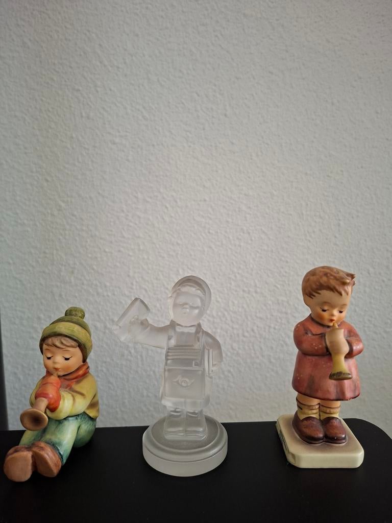 Vintage Hummel Beeldjes  met Muziekinstrumenten, Verzamelen, Beelden en Beeldjes, Ophalen of Verzenden, Zo goed als nieuw, Hummel