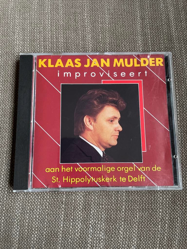 Klaas Jan Mulder Improviseert - cd Orgel St. Hippolytuskerk, Cd's en Dvd's, Ophalen of Verzenden, Modernisme tot heden, Zo goed als nieuw