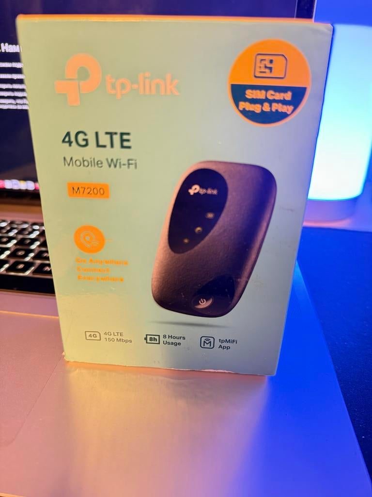 TP-Link M7200 4G LTE MiFi Router, Computers en Software, Ophalen of Verzenden, Gebruikt, Router