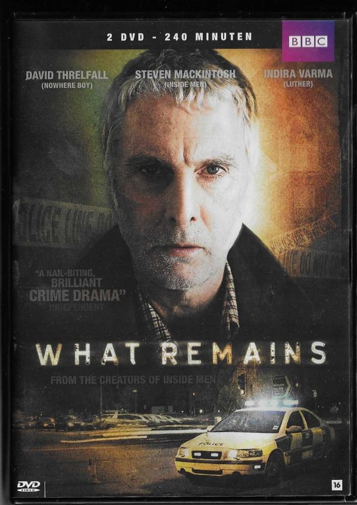 DVD What Remains (BBC serie), Cd's en Dvd's, Dvd's | Thrillers en Misdaad, Zo goed als nieuw, Detective en Krimi, Alle leeftijden