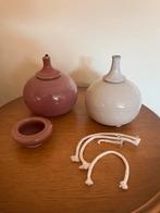 Vintage keramische olielampen, Overige materialen, Ophalen of Verzenden, Zo goed als nieuw, Overige kleuren