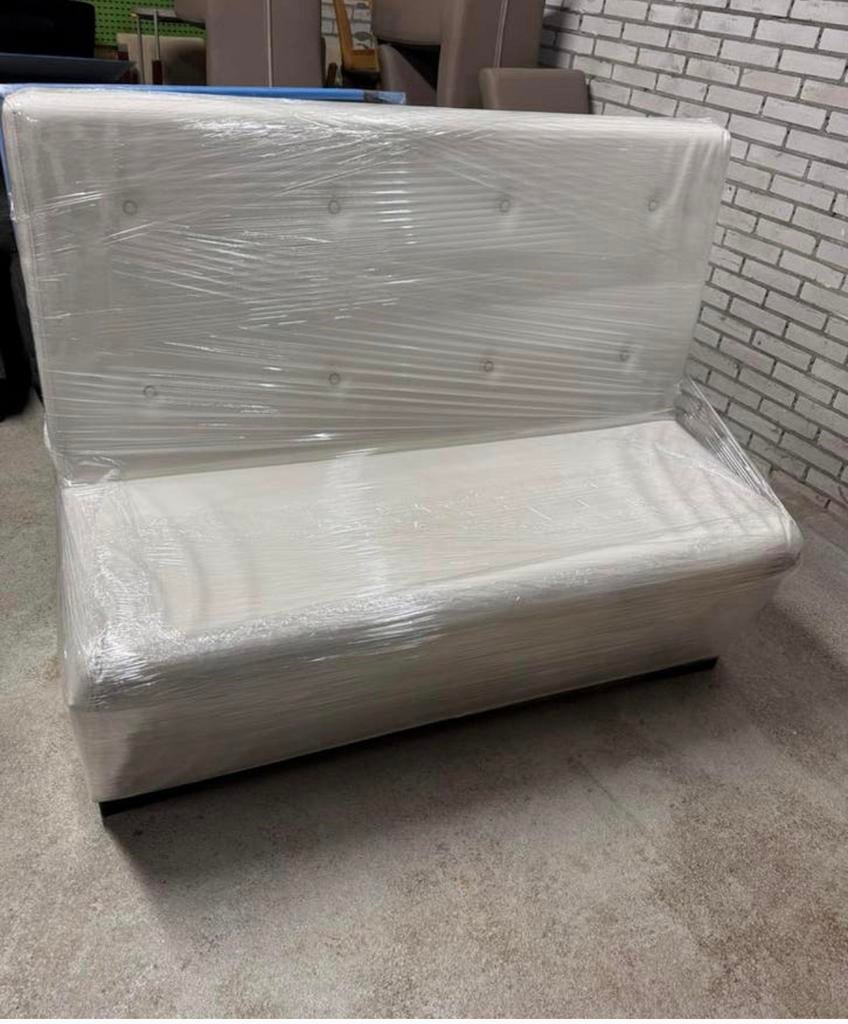 Luxe Design Bankje / Eetkamerbank, Huis en Inrichting, Banken | Sofa's en Chaises Longues, Ophalen of Verzenden, Zo goed als nieuw