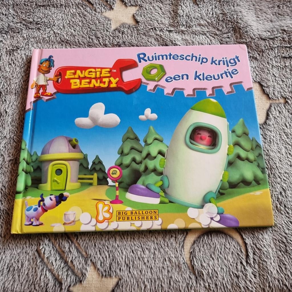 Engie Benjy - Ruimteschip krijgt een kleurtje, Boeken, Ophalen of Verzenden, Zo goed als nieuw