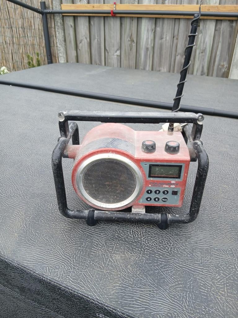 Perfect Pro Toughbox bouwradio, Ophalen of Verzenden, Bouwradio