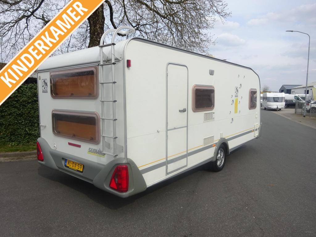 Knaus Sudwind Met Kinderkamer #TOPPER#, Caravans en Kamperen, Caravans, Overige typen, Bedrijf, 5 tot 6 meter, Knaus