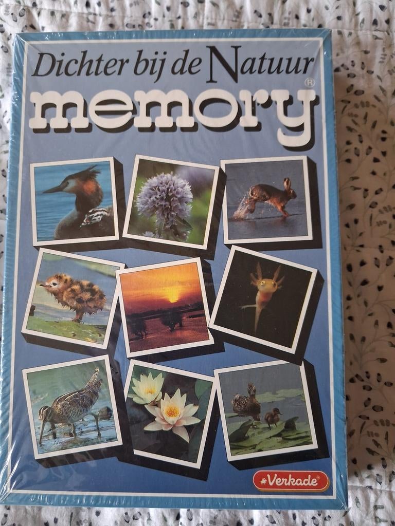 Verkade Memory Dichter bij de Natuur - Natuurplaatjes, Hobby en Vrije tijd, Ophalen of Verzenden