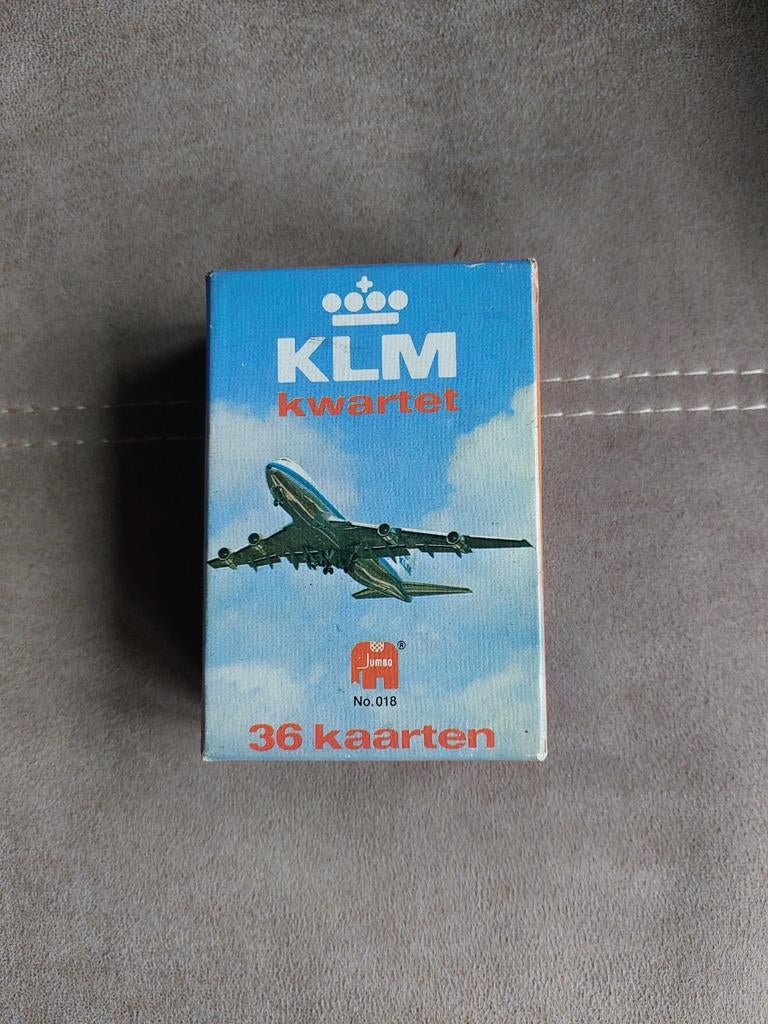 KLM kwartet uit 1977 - uitgegeven door Jumbo, Ophalen of Verzenden, Zo goed als nieuw, Overige typen