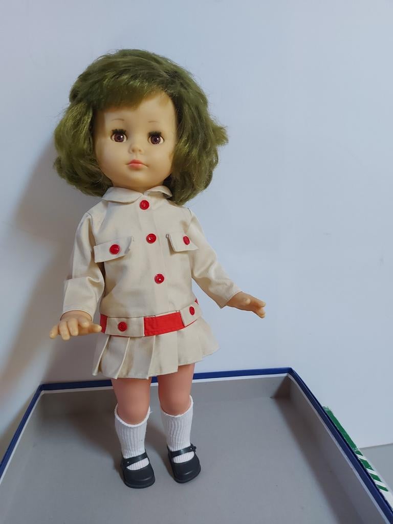 Mooi meisje schildpadpop, Ophalen of Verzenden, Zo goed als nieuw, Pop