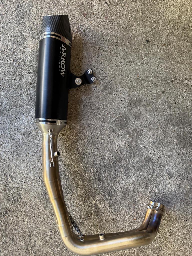 Arrow sport uitlaat Yamaha Tracer 7 2025 - Carbon einddemper, Motoren, Ophalen, Gebruikt