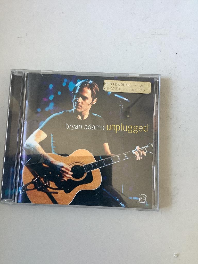 Bryan adams,unplugged., Ophalen of Verzenden, Zo goed als nieuw, Poprock