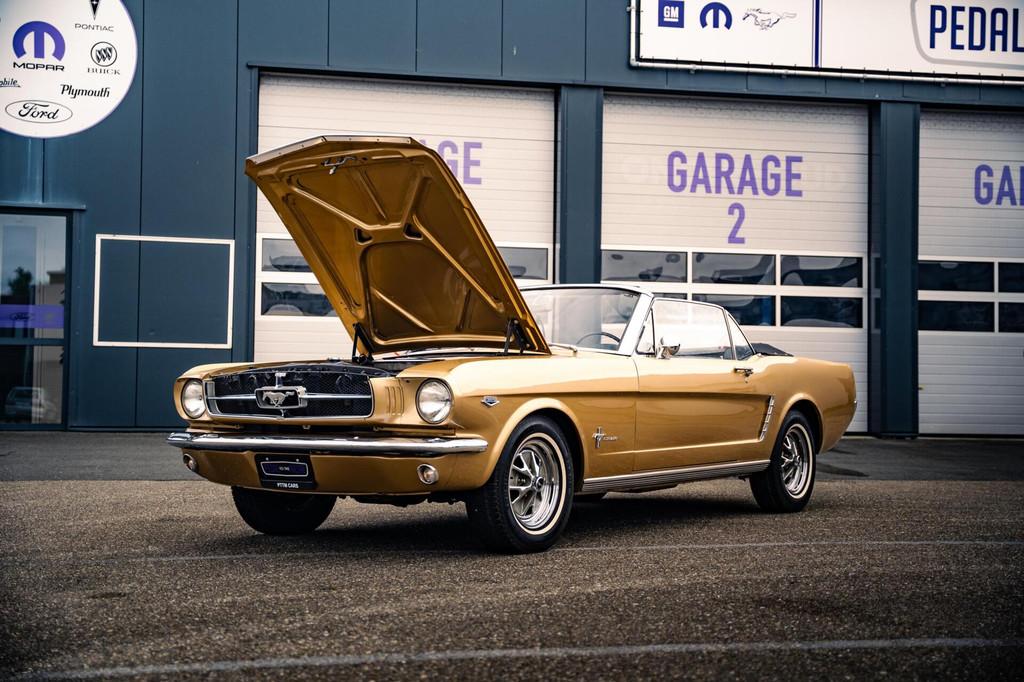 1965 Ford Mustang Convertible K-Code, Auto's, Achterwielaandrijving, Gebruikt, Overige kleuren, Cabriolet