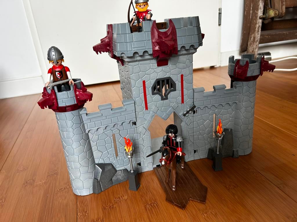 Playmobil Kasteel van de Zwart Baron, Kinderen en Baby's, Speelgoed | Playmobil, Ophalen of Verzenden, Zo goed als nieuw
