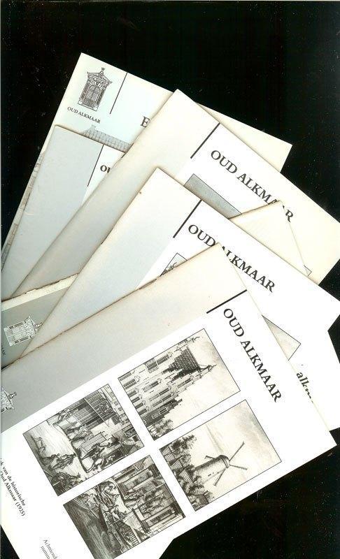 5 x OUD-ALKMAAR van de Vereningin Oud Alkmaar 1925 en Een, Boeken, Geschiedenis | Stad en Regio, Ophalen of Verzenden
