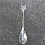 Lepeltje Alkmaar kaasdragers Gero Georg Nilsson theelepel, Gebruikt, Verzilverd, Ophalen of Verzenden, Metaal