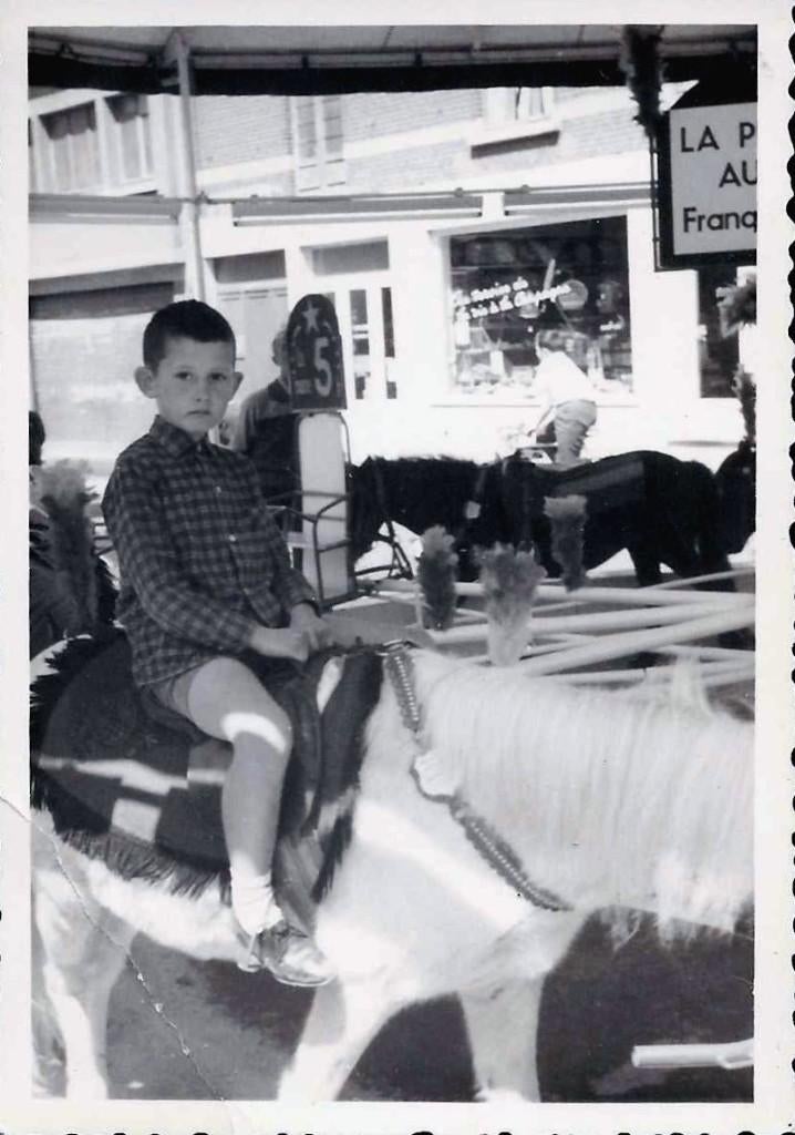 KIND OP PONY * KERMIS * MOLEN, Verzamelen, 1960 tot 1980, Gebruikt, Verzenden, Foto