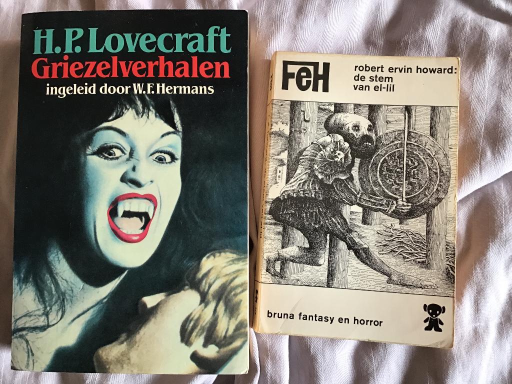 2x Griezelverhalen, Howard en Lovecraft, Gelezen, Diverse auteurs, Ophalen of Verzenden, Nederland