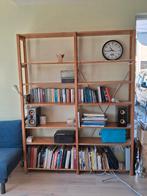 lundia boekenkast 8 staanders en 37 planken, Ophalen, Gebruikt