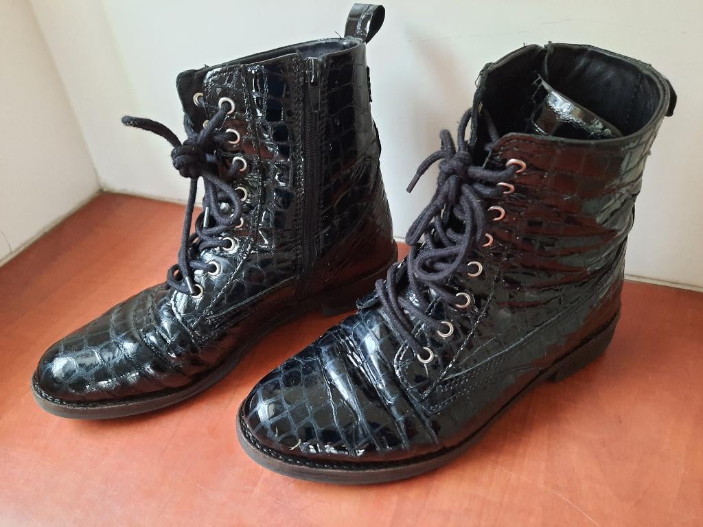 zwarte Manfield meisjes schoenen maat 38, Kinderen en Baby's, Kinderkleding | Schoenen en Sokken, Meisje, Schoenen, Ophalen of Verzenden