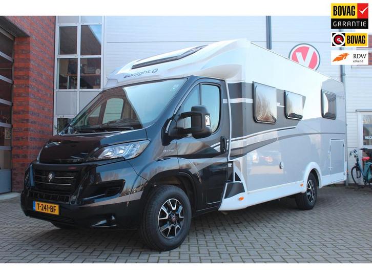 Capron T69L Sunlight T69L Adventure Dakairco/Queensbed/LMV, Caravans en Kamperen, Campers, tot en met 4, Half-integraal, Carado