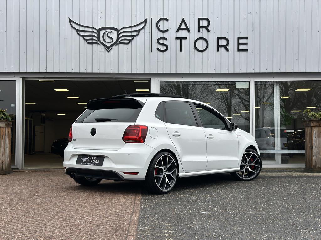 Volkswagen Polo 1.8 TSI GTI |PANO|BBS|MAXTON|STOEL VWM|LED|C, Voorwielaandrijving, Gebruikt, Euro 6, Wit