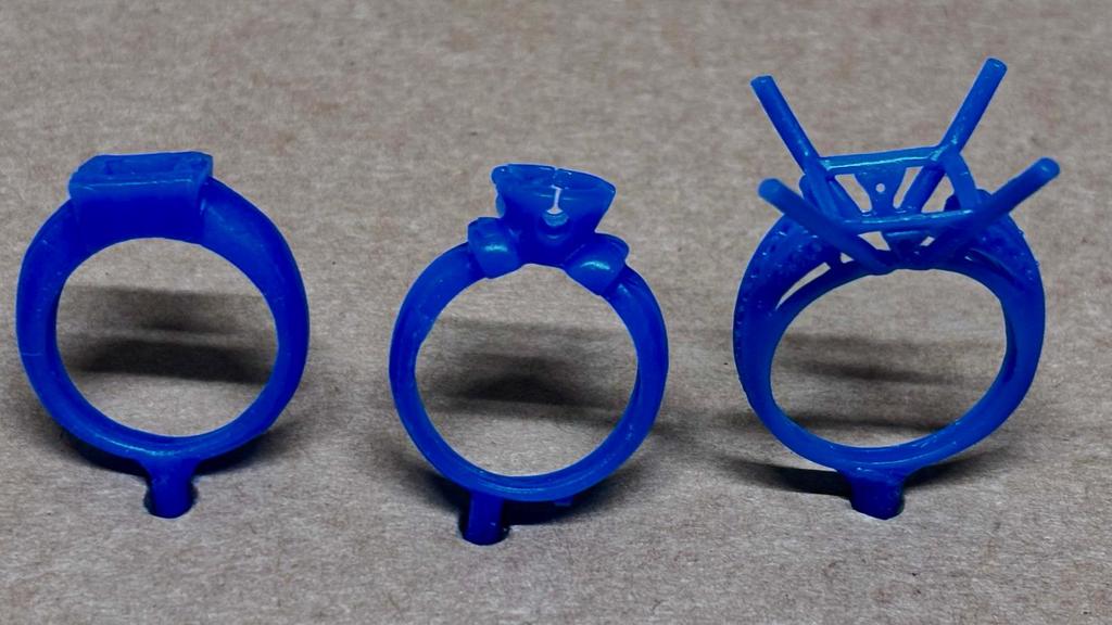 3x Prachtige Ring Wasmodellen (goudsmid edelsmid), Ophalen of Verzenden, Zo goed als nieuw