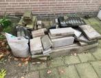 Gratis stenen, bandjes, tegels en palisades, Tuin en Terras, Ophalen, Gebruikt, Beton, Overige typen
