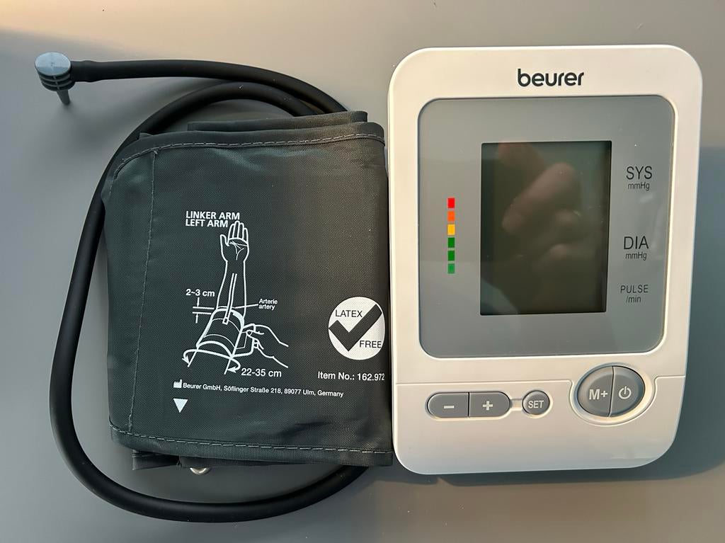 Beurer BM 26 Bloeddrukmeter - Nauwkeurige metingen, Ophalen of Verzenden, Nieuw