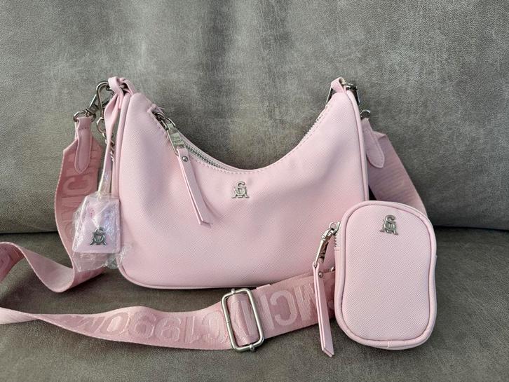 Steve Madden Bvital Schoudertas met Mini-tasje - Roze, Sieraden, Tassen en Uiterlijk, Tassen | Schoudertassen, Nieuw, Overige merken