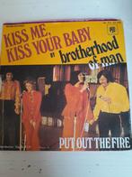 Brotherhood of man 7inch kiss me kiss your baby, Ophalen of Verzenden, Zo goed als nieuw, Pop