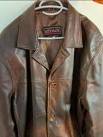 Mooie bruine leren jas Attalos, maat 52/54 (L), Ophalen of Verzenden, Zo goed als nieuw, Maat 52/54 (L), Bruin