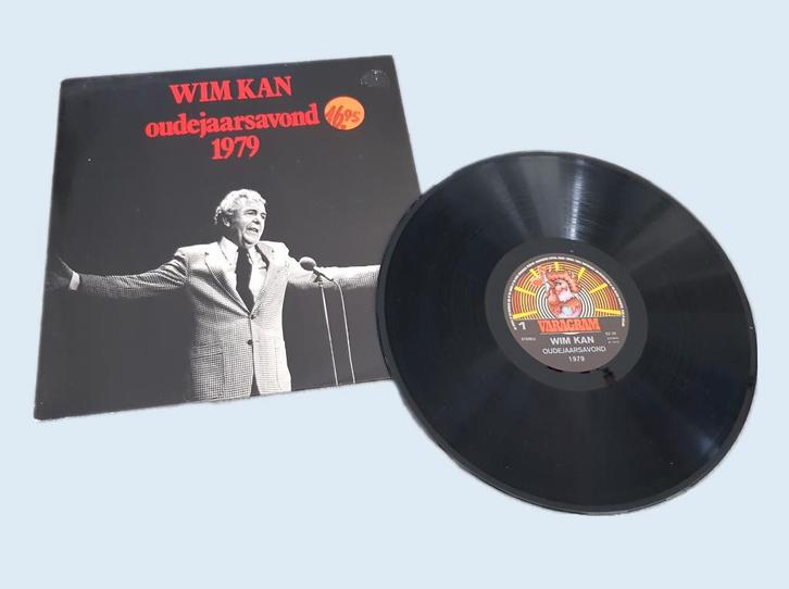 Wim Kan - Oudejaarsavond 1979 - lp ~ HH8406, Cd's en Dvd's, Vinyl | Nederlandstalig, Gebruikt, Overige genres, 12 inch, Ophalen of Verzenden