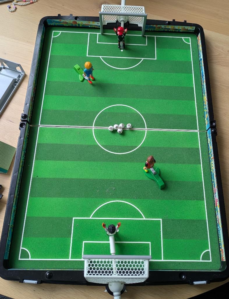 Playmobil voetbalkoffer, Ophalen, Gebruikt