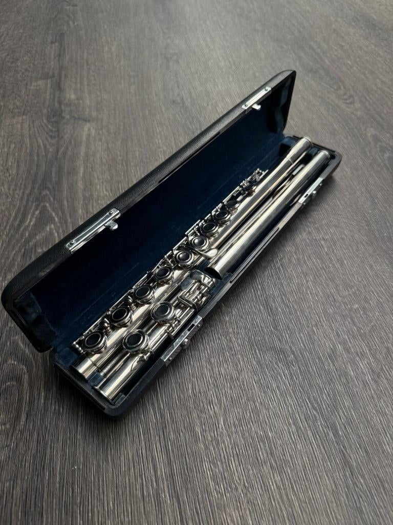 Pearl NS-97 Dwarsfluit, Ophalen of Verzenden, Zo goed als nieuw, Dwarsfluit, Met koffer of tas