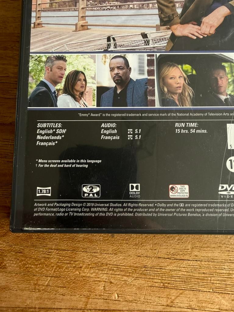 Law & Order: Special Victims Unit svu complete seizoen 20, Cd's en Dvd's, Dvd's | Tv en Series, Vanaf 12 jaar, Verzenden, Zo goed als nieuw