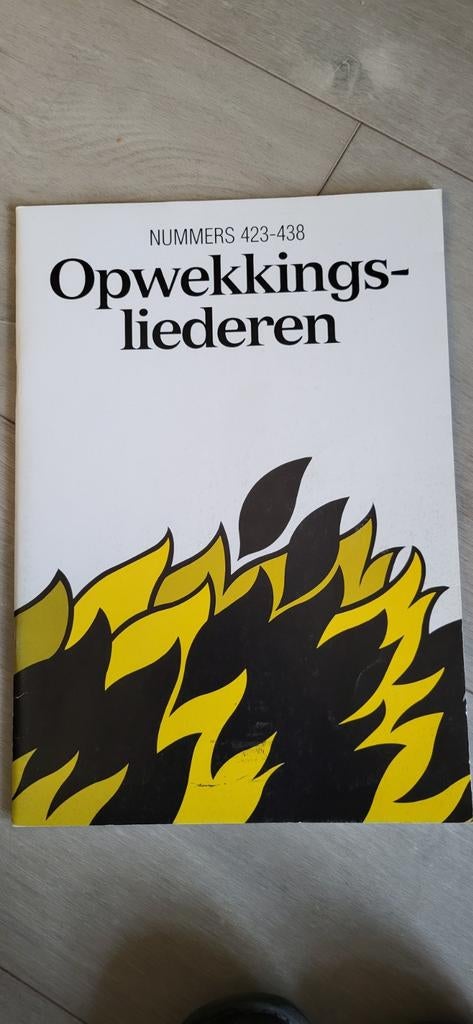 Bladmuziekboek Opwekkingsliederen Nummers 423-438, Muziek en Instrumenten, Bladmuziek, Ophalen, Gebruikt, Piano, Overige soorten