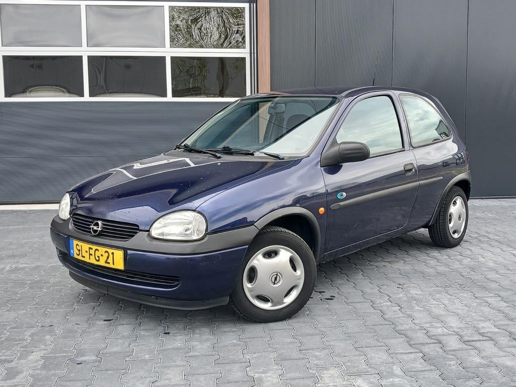 Opel Corsa AUTOMAAT 1.4 i, Auto's, Opel, Bedrijf, Benzine, Hatchback, Automaat, Origineel Nederlands, Blauw, Voorwielaandrijving