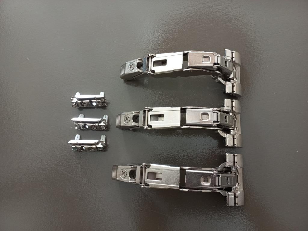 IKEA Utrusta scharnieren 153 nieuw, 3x, Ophalen of Verzenden, Nieuw, Overige typen, Rvs