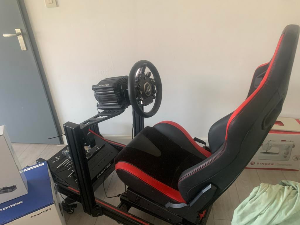 Fanatec DD Extreme Sim Racing Set met Trak Racer Seat, Ophalen, Zo goed als nieuw, Fanatec