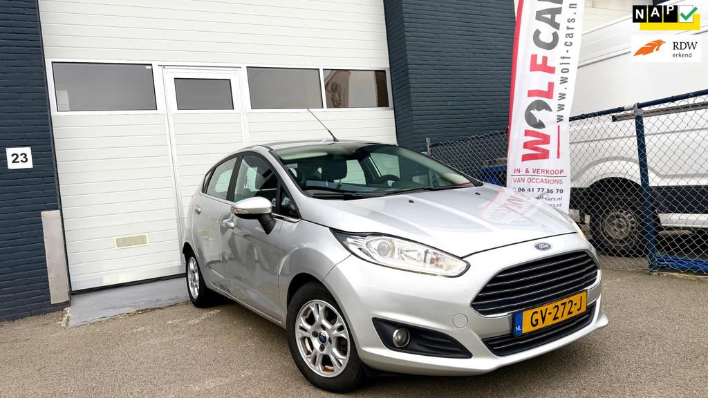 Ford Fiesta 1.5 TDCi Titanium Lease | Airco | NAV. | ACC | C, Voorwielaandrijving, Stof, Gebruikt, Euro 6