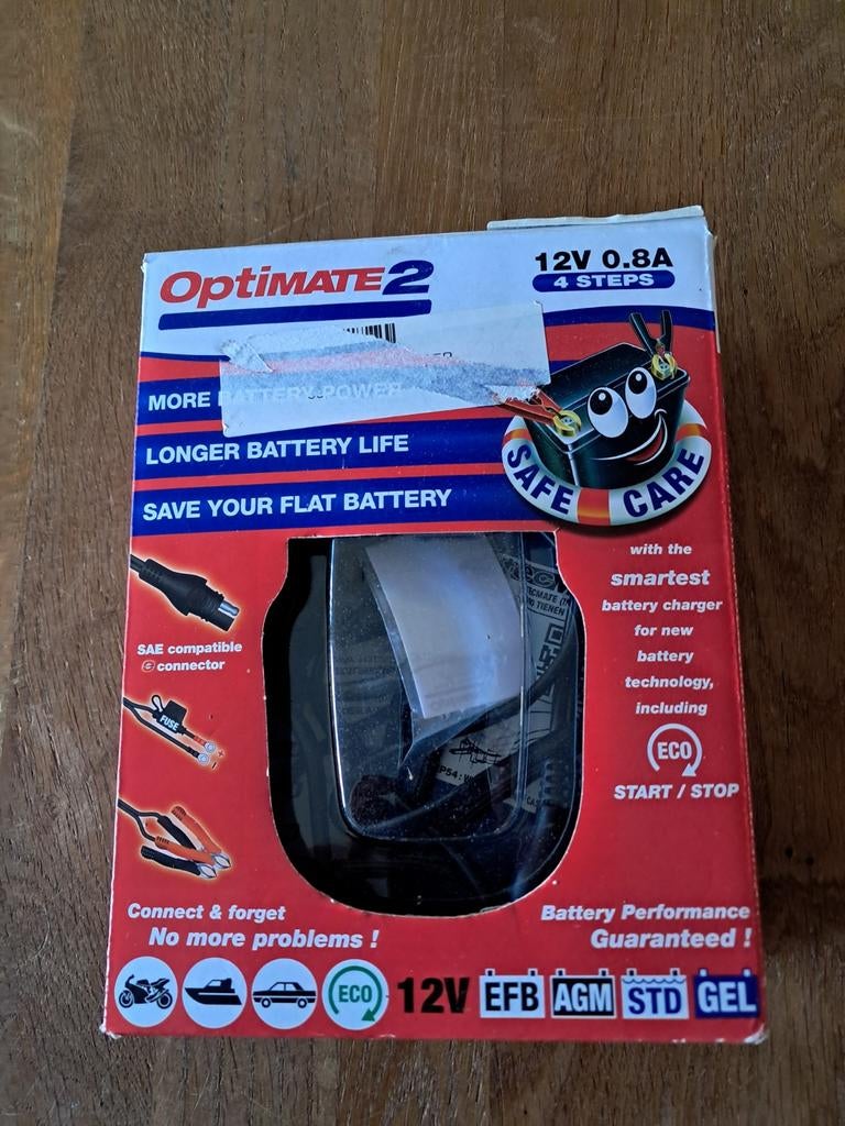 Optimate 2 lader., Ophalen of Verzenden